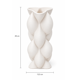 thumbnail image 3 of Jarron De Ceramica Para Decoracion Florero Texturizado 1224, 3 of 4