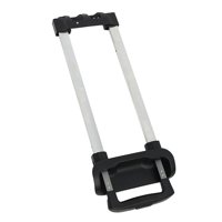 Magideal - Equipaje De Viaje De Aluminio Asa Plegable Altura Ajustable Extraíble Maleta De Repuesto Asa Telescópica Para Nevera, Cubitos De Hielo, Bolsa De Viaje