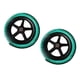 thumbnail image 1 of 1 Par De Ruedas De Repuesto Para Bicicleta De Equilibrio, Ligeras Y Con Reducción De Ruido, Color Verde, 1 of 5