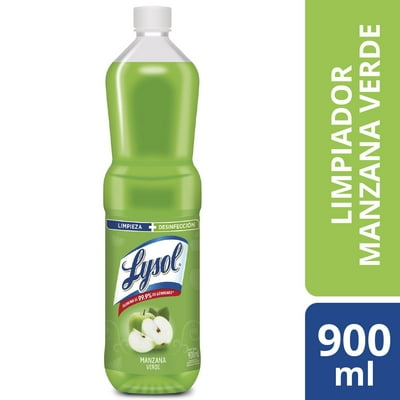Limpiador Líquido Desinfectante Manzana Verde 900 Ml Lysol