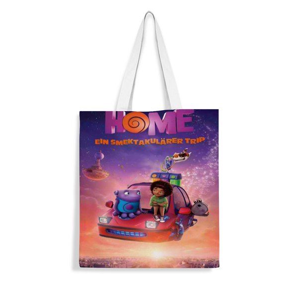 Dreamworks Home Bolso de tela con estampado de lienzo para mujer,