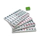 thumbnail image 5 of Juego portátil de viaje Mahjong para actividades cerebrales, juego de viaje, juego de mesa, Mini , juego chino de Mahjong para niños y , Blanco, 5 of 5