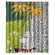 thumbnail image 1 of Cortina de ducha Moomin Valley, juego de cortina de baño con ganchos, tamaño 60 x 72 pulgadas, 1 of 3