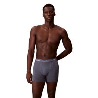 Calzoncillos Tipo Bóxer Calvin Klein De Algodón Elástico Para Hombre, Paquete De 3