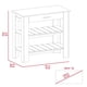 thumbnail image 3 of Isla De Cocina Cala-40 1 Cajon Blanco Y Macadamia, 3 of 3