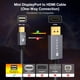 thumbnail image 3 of Cable Mini DisplayPort a HDMI Ivanky 4K @30Hz 1,8 m - 4K Ultra-HD, 3 of 9