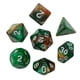 thumbnail image 1 of 7 Piezas De Dados De Acrílico Juguetes De Fiesta D4 D8 D10 D12 D20 Para MTG RPG Juego De Rol Verde áureo, 1 of 5