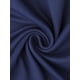 thumbnail image 5 of Camisón Midi de Manga Corta para Mujer INSPIRE CHIC con Abertura Lateral Casual Vestido de Descanso Talla 2XL Azul, 5 of 6