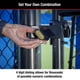 thumbnail image 4 of Candado combinado Master Lock 178EC2 negro, paquete de 2, 4 of 6