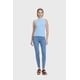 thumbnail image 4 of Polera Mujer Rib Celeste, 4 of 4