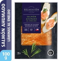 Salmón Ahumado Con Eneldo En Láminas 100 G Selección