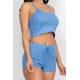 thumbnail image 2 of Conjunto de Top Corto de Canalé y Shorts - Blanco / S, 2 of 22