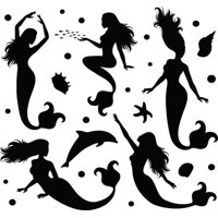 Rienda Libre Graphics - Decomural Mermaid Fairytale Sea Set Ws-46752