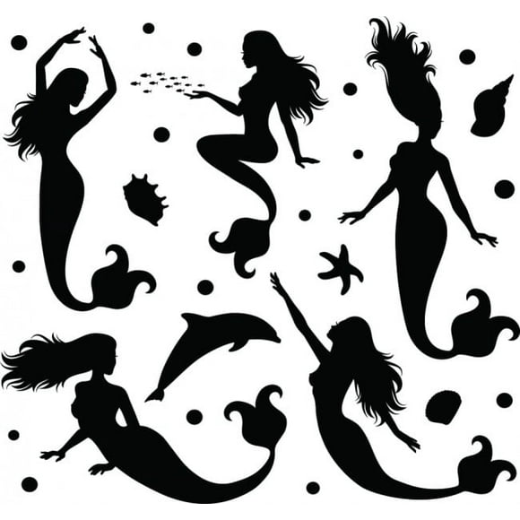 Decomural Mermaid Fairytale Sea Set WS-46752