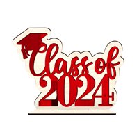 Bothyi - Adornos De Mesa Para Escuela Secundaria Superior Independiente Para Estantería De Fiesta De Mantel, Color Rojo