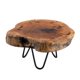 thumbnail image 1 of Tronco de madera TJ Global Natural Edge con patas en forma de horquilla, 1 of 9