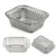 thumbnail image 3 of Bandeja  envase de Aluminio C10 Rectangular  Con Tapa Transparente, 3 of 3