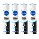 thumbnail image 1 of Pack Desodorante Nivea B&W Toque Seda Spray X4 150ml, 1 of 3