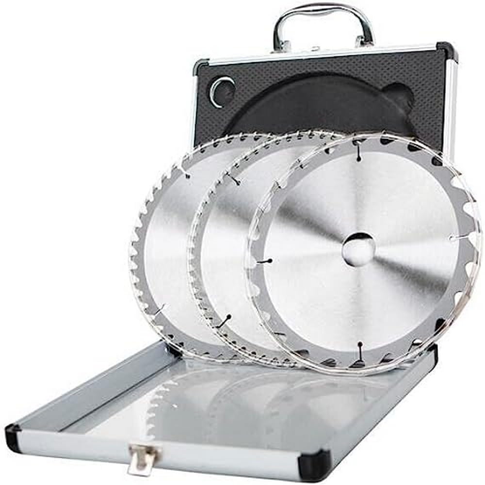 Set 3 Discos Sierra 8 1/4 24 48 Y 60 Dientes - Scheppach