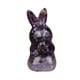 thumbnail image 2 of Conejito De Piedra Escultura Tienda Escritorio Año Nuevo Festivo Conejo Estatuas Figuras Violeta, 2 of 3