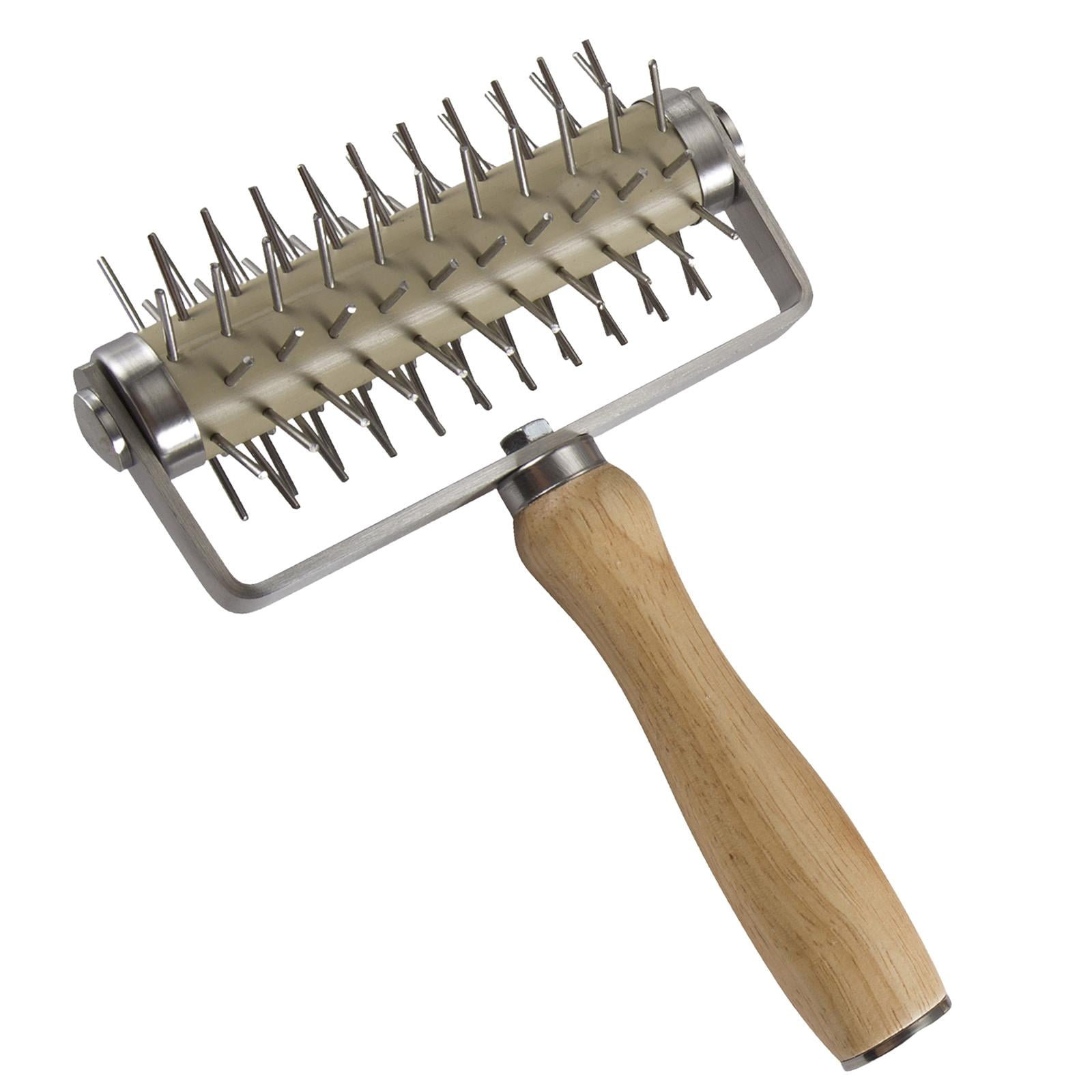 Magideal - Herramienta De Acoplamiento Para De Pizza, Herramienta De Acoplamiento Para Pizza, Rodillo Para Pizza De Restaurante De Acero Inoxidable, Perfora