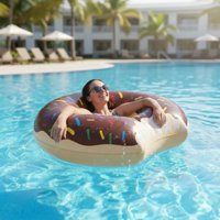 Movi - Flotador Gigante Donut Cafe 120 Cms