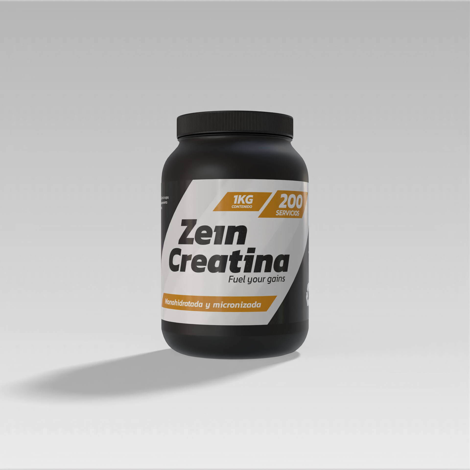 Zein - Creatina Monohidratada Y Micronizada Sin Sabor 1Kg -