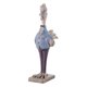 thumbnail image 2 of Animal De Figura De La Estatua De Pollo Hecha A Mano Para Interiores 8x13.5x31cm, 2 of 5