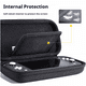 thumbnail image 2 of Funda de transporte a prueba de golpes compatible con Nintendo Switch Lite - Resistente carcasa rígida de EVA con suave forro de terciopelo, para consola + 15 tarjetas de juego + accesorios-Grueso, 2 of 8