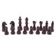 thumbnail image 4 of Piezas de ajedrez de plastico de repuesto de 16 piezas / piezas de ajedrez marrones, 4 of 5