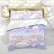 thumbnail image 5 of Sumikko Gurashi Conjunto de sábanas temático, trío de piezas, cómodo y amigable con la piel, diseño único, regalo de decoración para el hogar para familiares, amigos y fans,173cm *218cm, 5 of 6