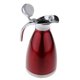 thumbnail image 5 of Tetera De Té De La Jarra De Café Con Aislamiento De Doble Pared De Acero Inoxidable 1.5L Rojo, 5 of 5