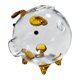 thumbnail image 4 of Hucha De Cerdo De Cristal Transparente Novedad Regalos De Festival De Hucha De Cerdo Transparente, 4 of 4