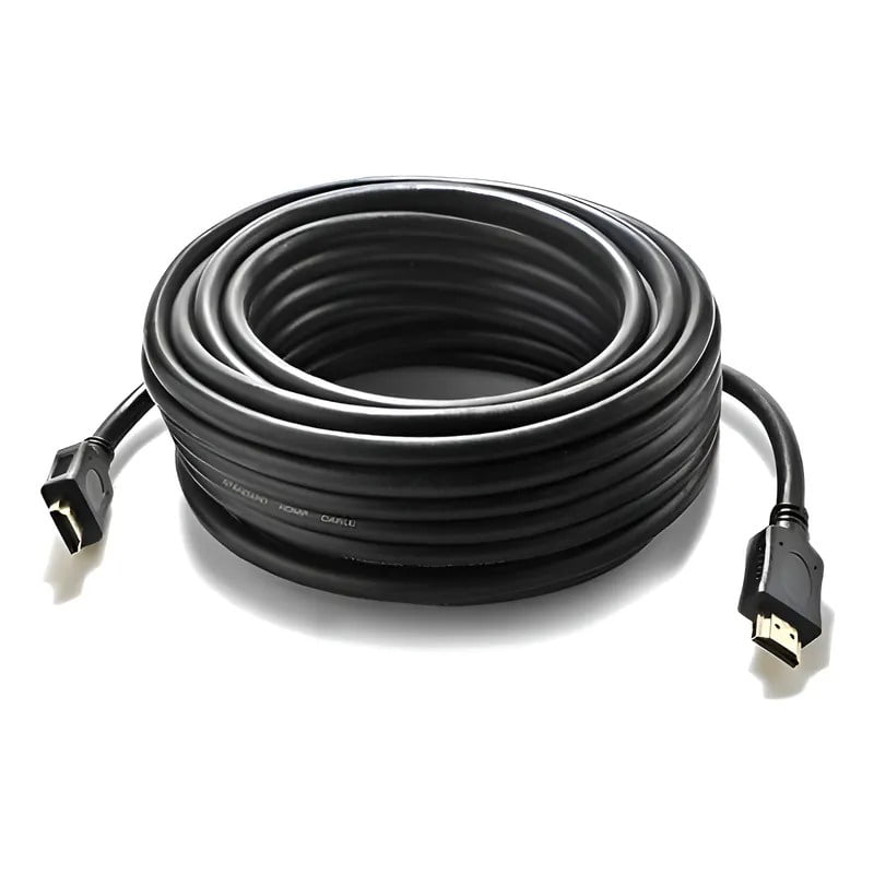 Genérica - Cable Hdmi 1.4 Ethernet Blindado , 20 Metros, Hd 3d