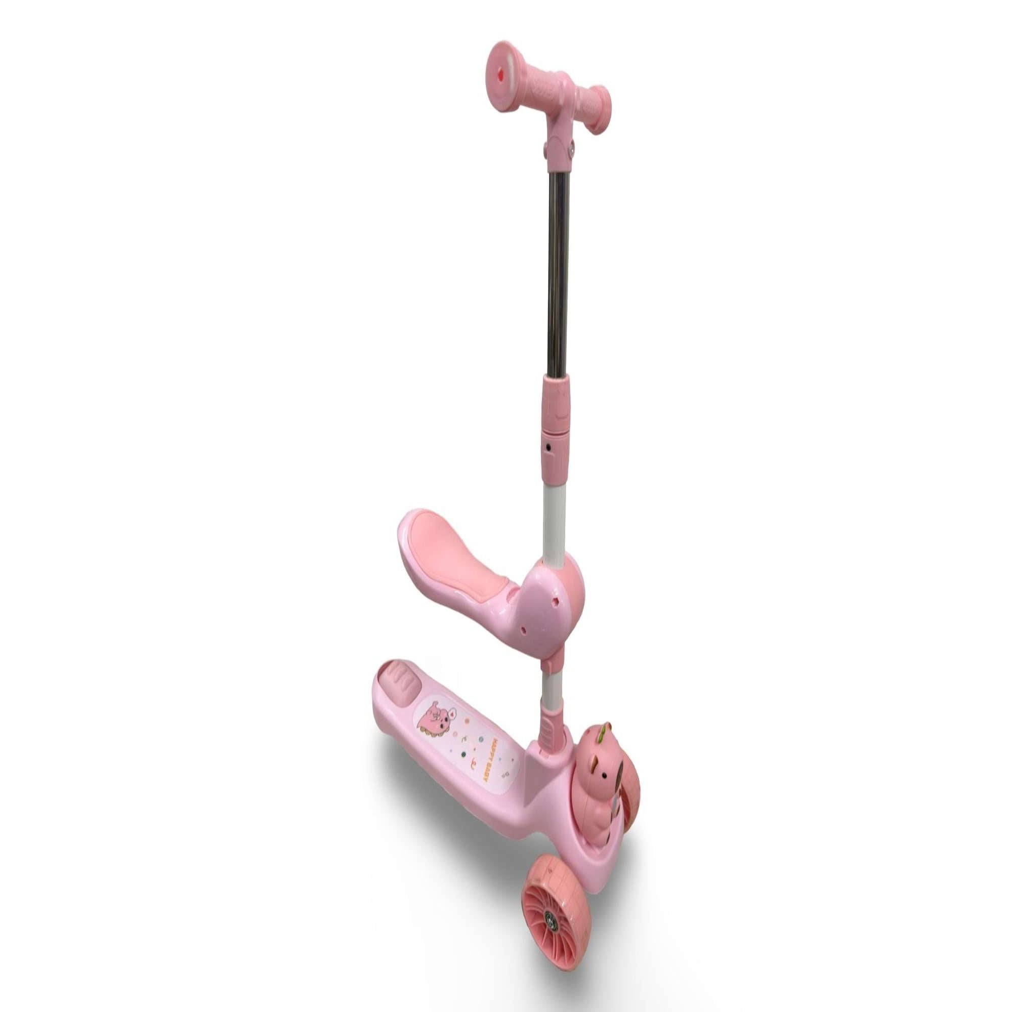 Baby Word - Scooter Para Niños Con Diseño De Capibara Rosa