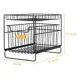 thumbnail image 2 of Rack Organizador de Especias Multifuncional con Riel Acero Inoxidable Negro Cocina, 2 of 4