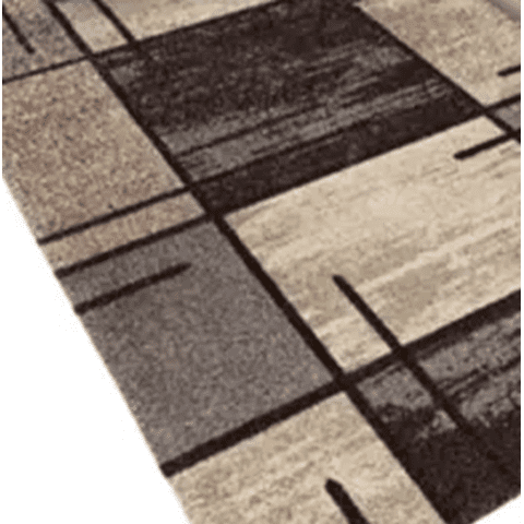 Genérico - Alfombra Antideslizante Lisa 150X200Cm Diseño 3D Living