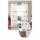 thumbnail image 2 of Pack De 2 Cortina Visillo Transparente Diseño Navideño 140x230 Cm V3, 2 of 3