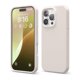 thumbnail image 1 of Funda de silicona líquida elago para iPhone 16 Pro con acabado piedra, 1 of 9