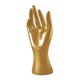 thumbnail image 1 of Mano De Maniquí Femenina, Soporte Para Pulsera, Collar, Anillo, Guantes, Dorado, 1 of 5