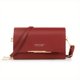 thumbnail image 1 of Women's Small Crossbody Wallet, Multi Zipper Metal Decor Shoulder Bag For Phone, Portable Hand Bag, 1 of 5