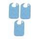 thumbnail image 1 of Baberos Para Adultos De 3 Uds., Baberos Grandes Reutilizables Para Alimentación De Adultos Para Personas Mayores, Unisex, Color Azul, 1 of 5