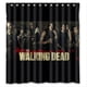 thumbnail image 1 of Cortina de ducha de la película The Walking Dead, juego de cortinas de baño con ganchos, tamaño 66 x 72 pulgadas, 1 of 3