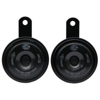 Bocina Hella Plato Tono Alto Y Bajo 12V 111Db 350Hz Y 420Hz