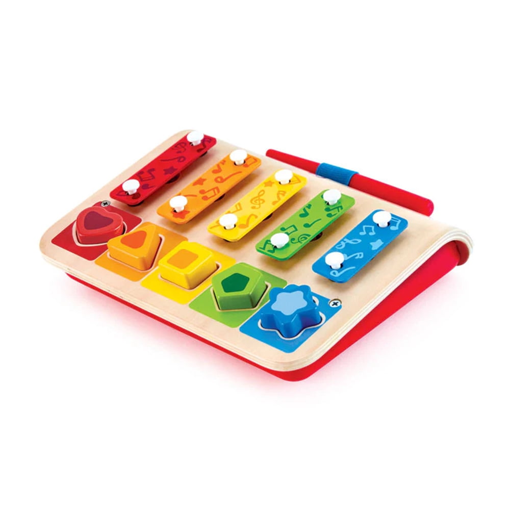 Hape - Juguetes Músicales Xilofono Clasificador De Formas
