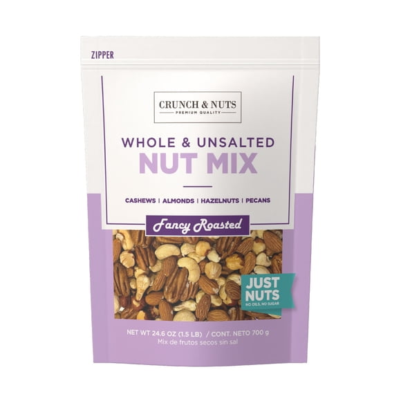 Mix de Frutos Secos Pecana Sin Sal Crunch & Nuts 700 g