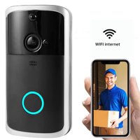 Genérico - Cámara Inteligente Portero Wifi Doorbell Con Timbre Para Smartphone