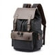 thumbnail image 2 of Travel in Style with our Casual Leather and Canvas Backpack with Hidden Pockets, 2 of 3