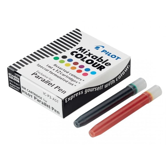 Parallel Pen cartridge Mix 12un IC-P3-AST