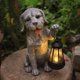 thumbnail image 5 of Escultura de Perro Yewanye con Linterna Solar – Regalo Decorativo, 5 of 9